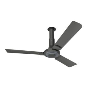 NNEX Glyde A40 1200 mm Star Rated Premium Ceiling Fan | 20% Higher Air Thrust | Airfluence™ Al Blade| Adjustable Downrod | 2-Yr Warranty |Granite Grey